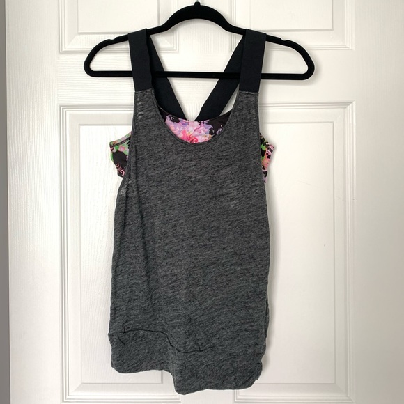 Athletic Tank with Built-In Sports Bra - Picture 1 of 2
